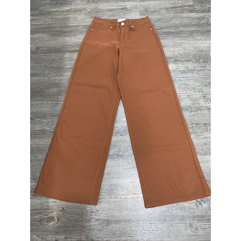 YMI Women's Size 10-12 Rust Brown Jeans Jeggings Pants Stretch Denim Pants Slim